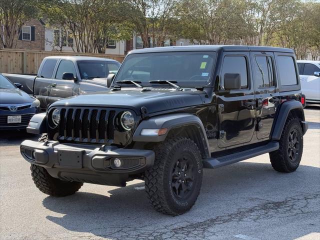 used 2022 Jeep Wrangler Unlimited car, priced at $31,000