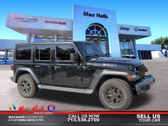 used 2022 Jeep Wrangler Unlimited car, priced at $31,000