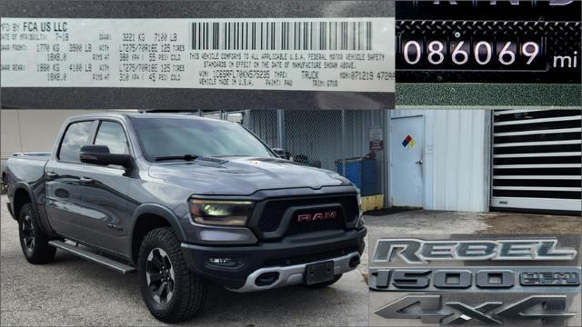 used 2019 Ram 1500 car, priced at $34,000