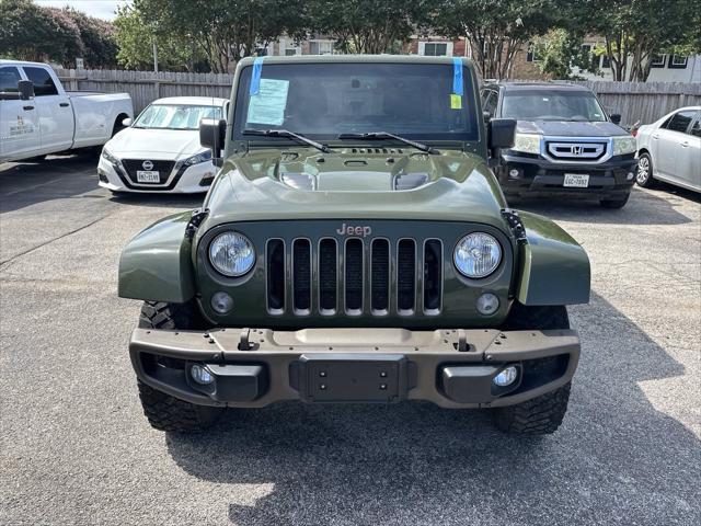 used 2016 Jeep Wrangler car, priced at $17,500