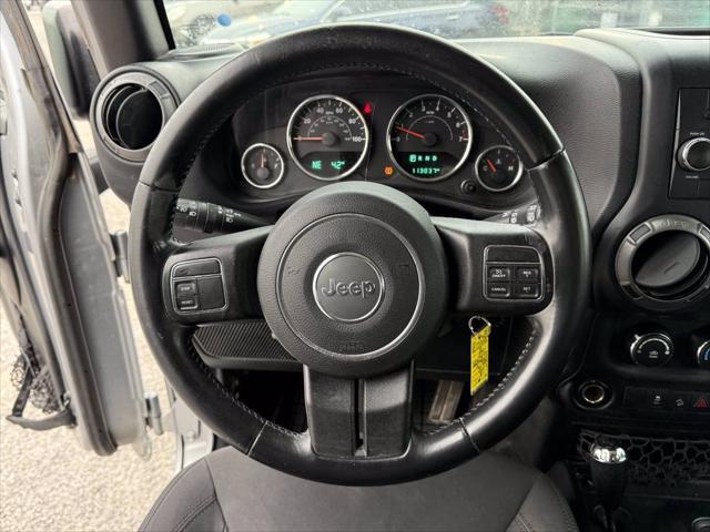 used 2016 Jeep Wrangler car, priced at $15,000