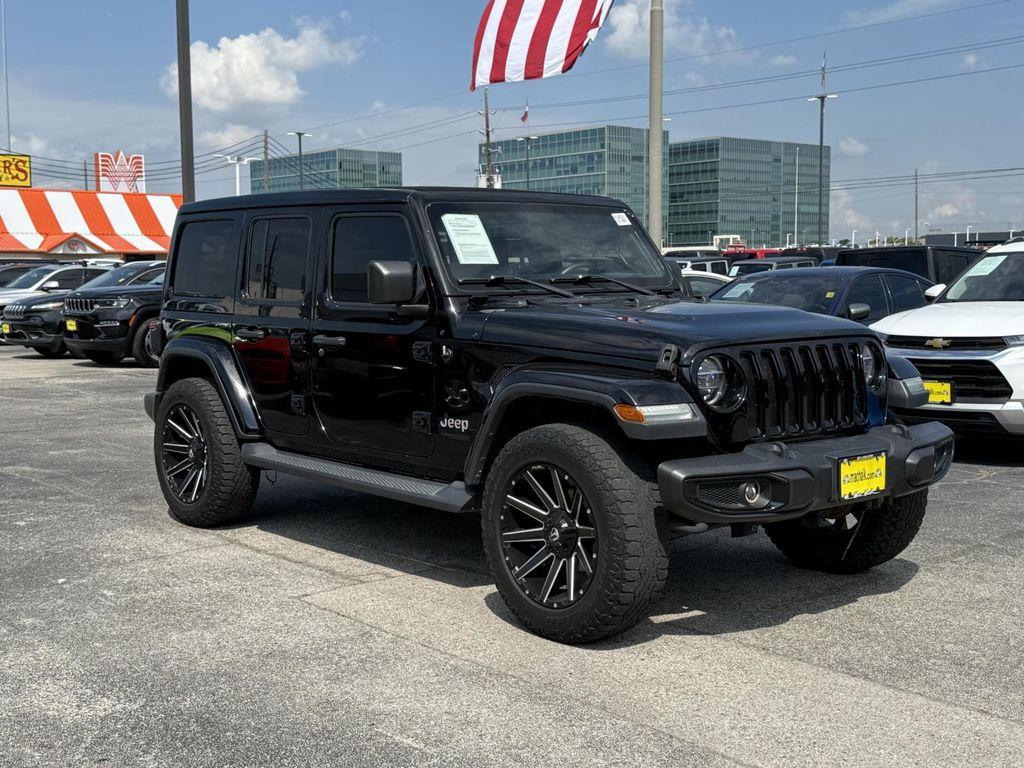 used 2020 Jeep Wrangler Unlimited car, priced at $31,000