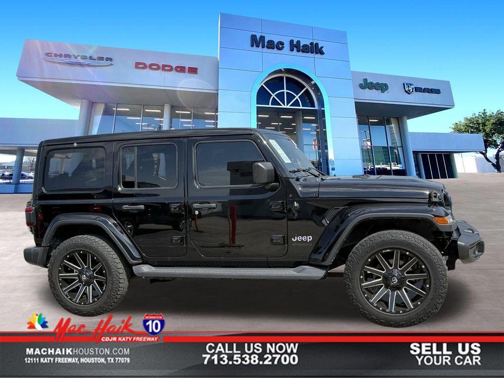 used 2020 Jeep Wrangler Unlimited car, priced at $28,500