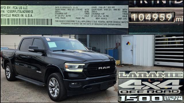 used 2020 Ram 1500 car, priced at $30,500