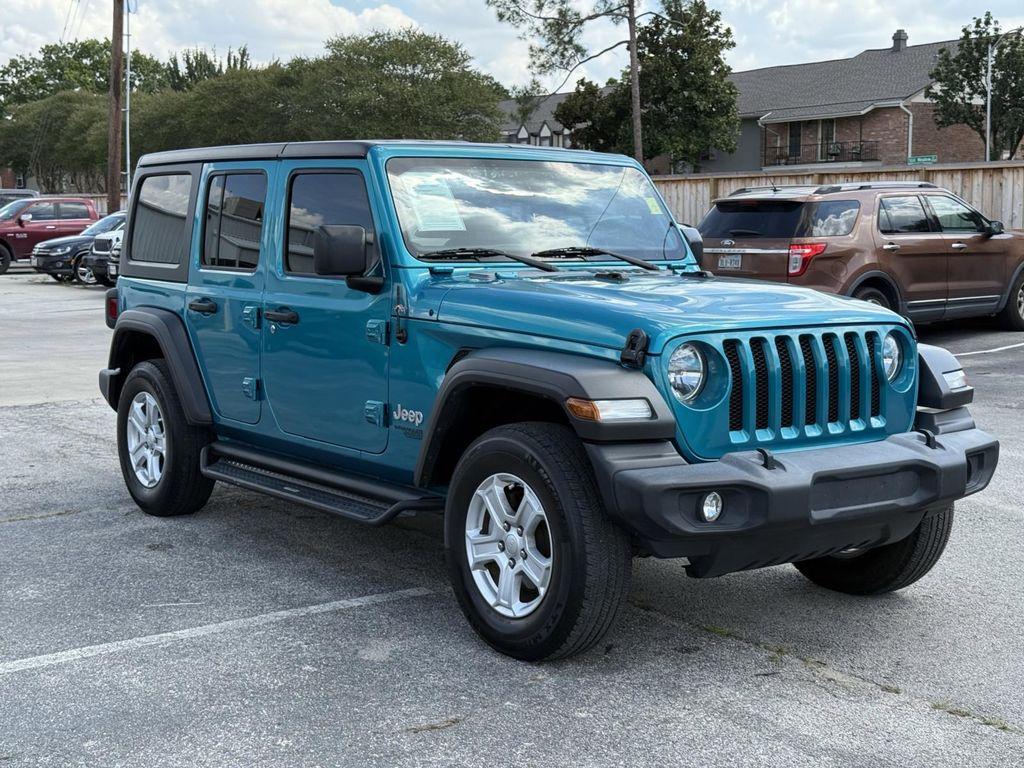 used 2019 Jeep Wrangler Unlimited car, priced at $23,500