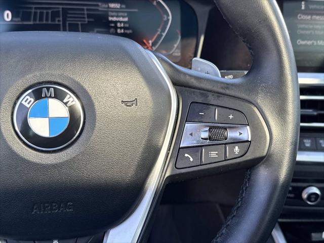 used 2021 BMW 330 car, priced at $28,750