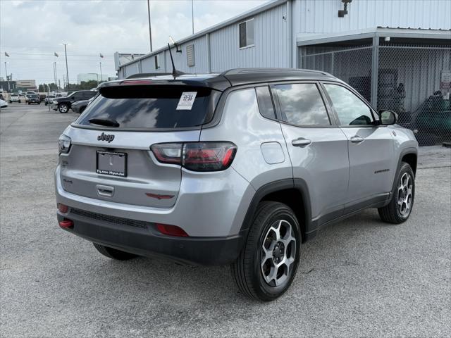 used 2022 Jeep Compass car, priced at $19,200