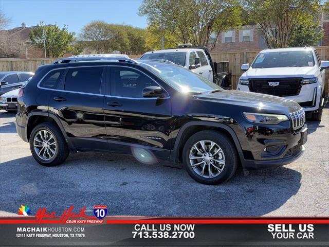 used 2021 Jeep Cherokee car, priced at $21,500