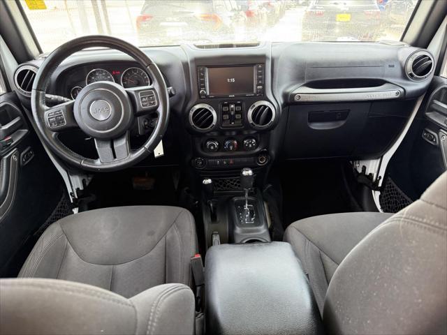 used 2016 Jeep Wrangler Unlimited car, priced at $17,500