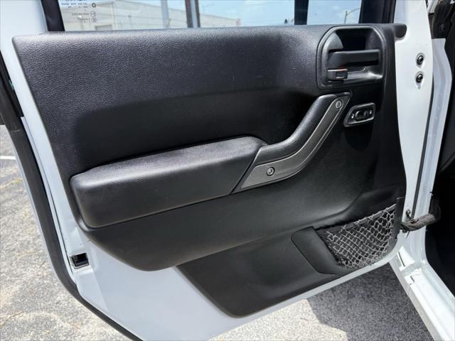 used 2016 Jeep Wrangler Unlimited car, priced at $17,500