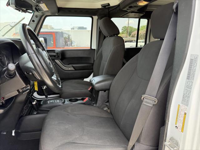 used 2016 Jeep Wrangler Unlimited car, priced at $17,500