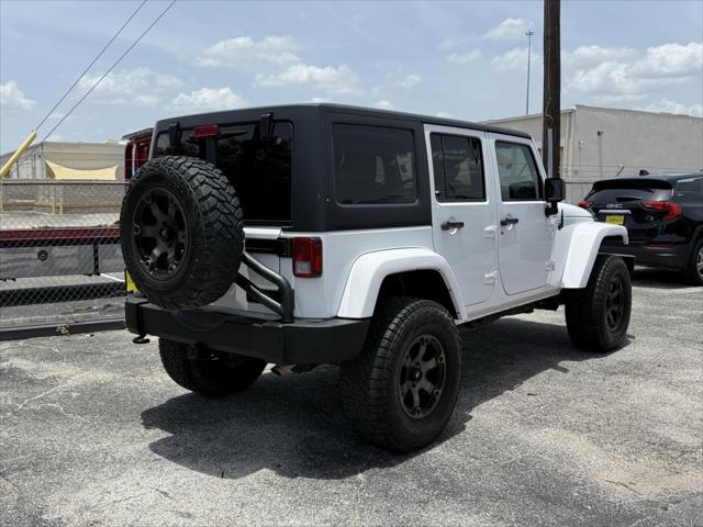 used 2016 Jeep Wrangler Unlimited car, priced at $17,500