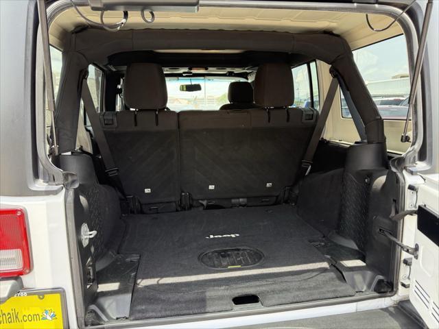 used 2016 Jeep Wrangler Unlimited car, priced at $17,500