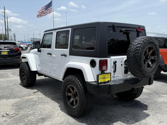 used 2016 Jeep Wrangler Unlimited car, priced at $17,500