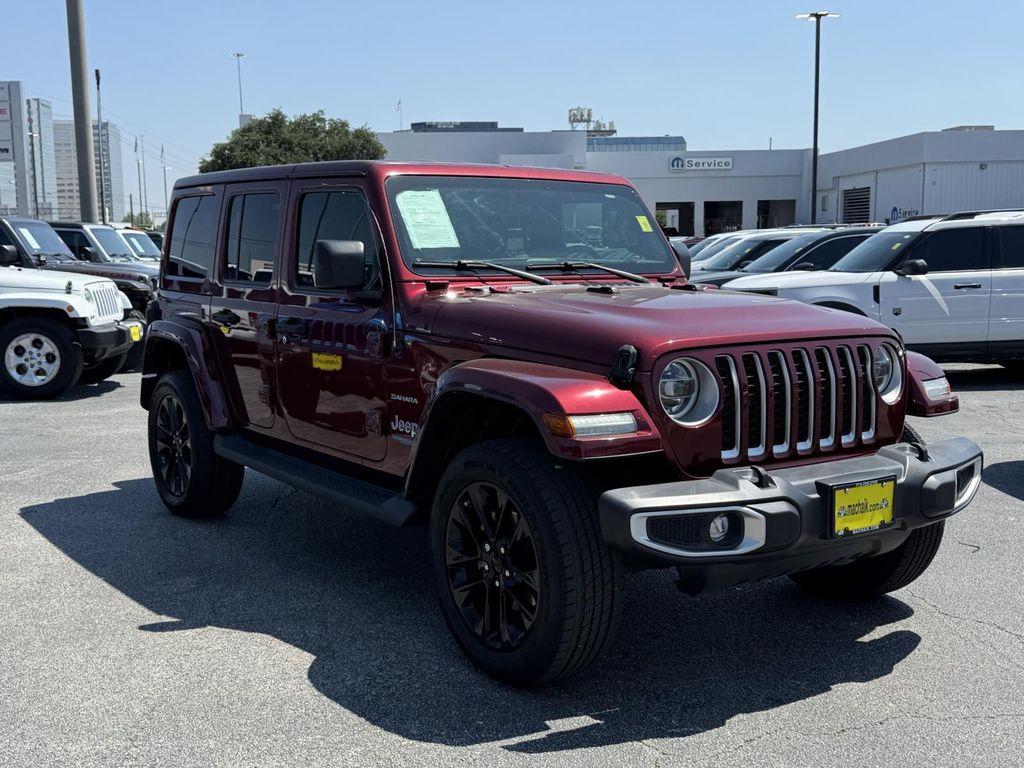 used 2021 Jeep Wrangler Unlimited 4xe car, priced at $28,500