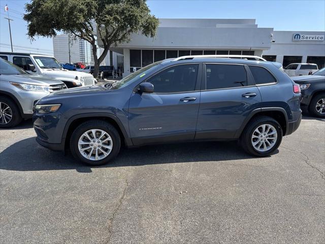 used 2021 Jeep Cherokee car, priced at $18,500