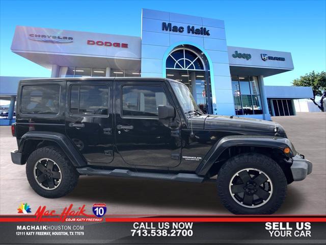 used 2012 Jeep Wrangler Unlimited car, priced at $13,500