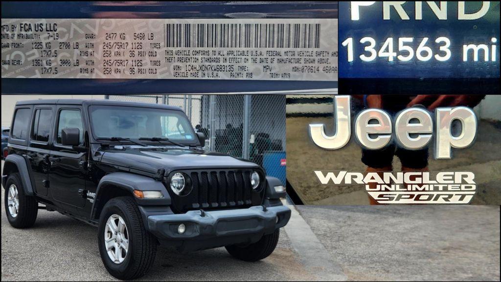 used 2019 Jeep Wrangler Unlimited car, priced at $21,000