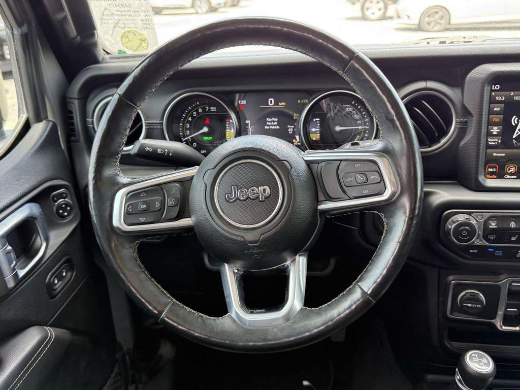 used 2021 Jeep Wrangler Unlimited 4xe car, priced at $29,000