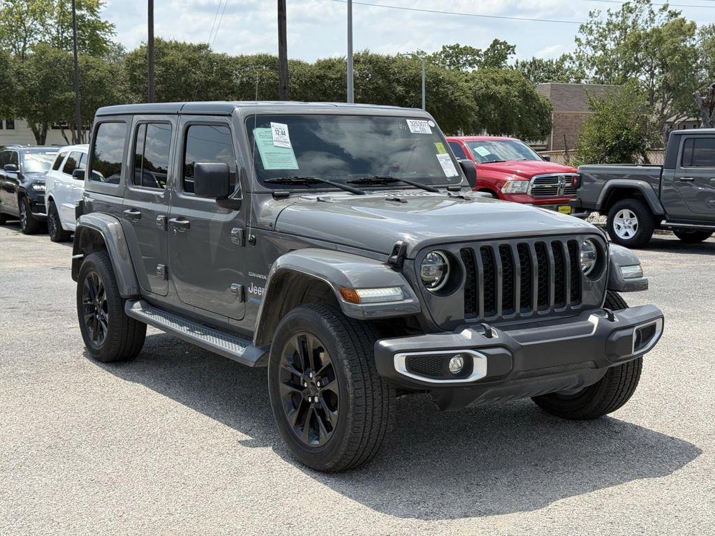 used 2021 Jeep Wrangler Unlimited 4xe car, priced at $29,000