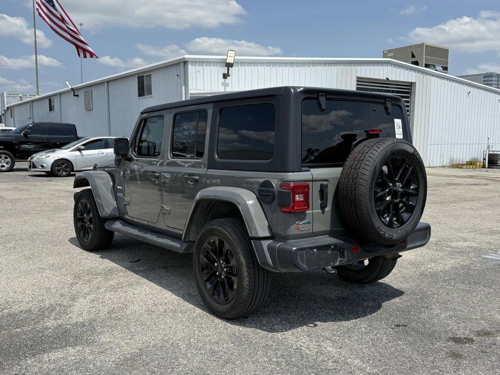 used 2021 Jeep Wrangler Unlimited 4xe car, priced at $29,000