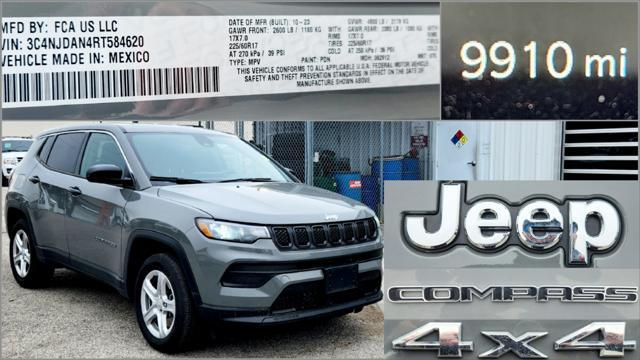 used 2024 Jeep Compass car, priced at $24,000