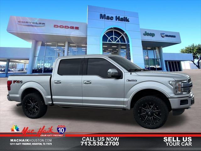 used 2018 Ford F-150 car, priced at $30,500