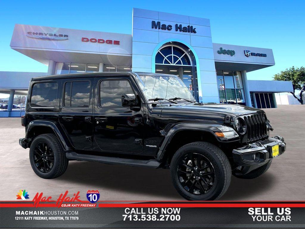 used 2021 Jeep Wrangler Unlimited car, priced at $36,500