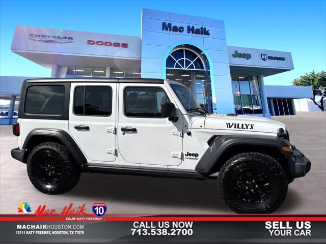 used 2020 Jeep Wrangler Unlimited car, priced at $27,000