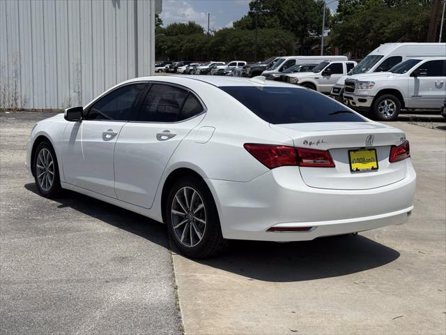 used 2018 Acura TLX car, priced at $17,500