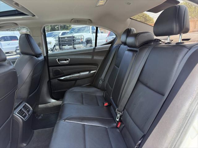 used 2018 Acura TLX car, priced at $17,500