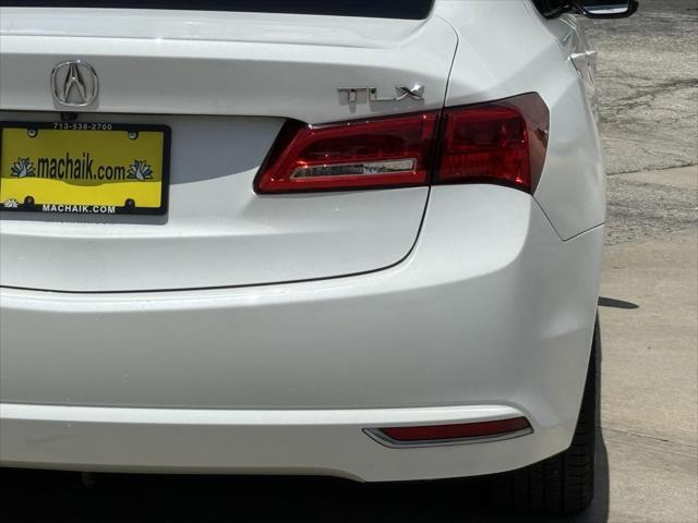 used 2018 Acura TLX car, priced at $15,000