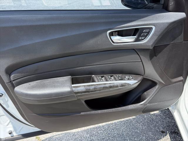 used 2018 Acura TLX car, priced at $17,500