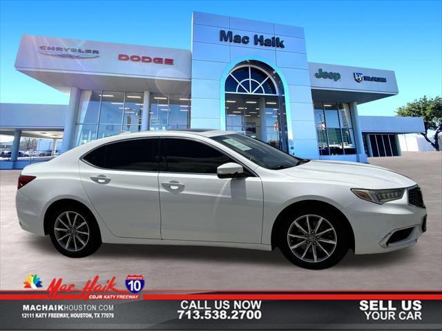 used 2018 Acura TLX car, priced at $15,000