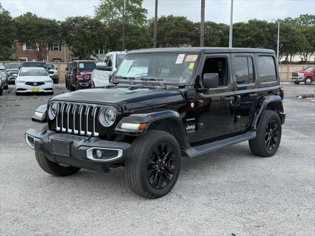 used 2022 Jeep Wrangler Unlimited 4xe car, priced at $29,000