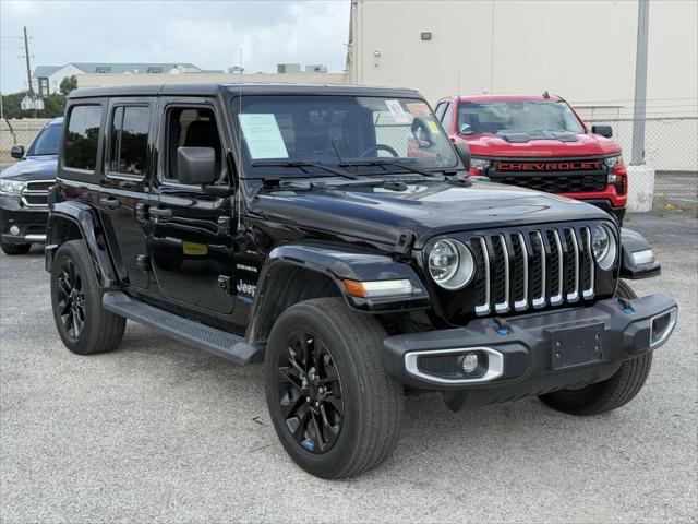used 2022 Jeep Wrangler Unlimited 4xe car, priced at $29,000