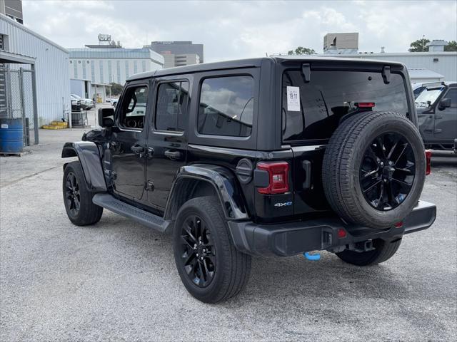 used 2022 Jeep Wrangler Unlimited 4xe car, priced at $30,000