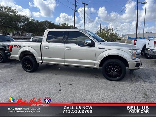 used 2018 Ford F-150 car, priced at $34,000