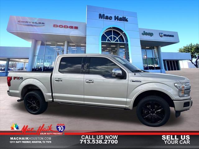 used 2018 Ford F-150 car, priced at $29,500