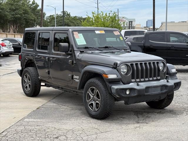 used 2019 Jeep Wrangler Unlimited car, priced at $24,000