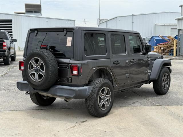 used 2019 Jeep Wrangler Unlimited car, priced at $23,000