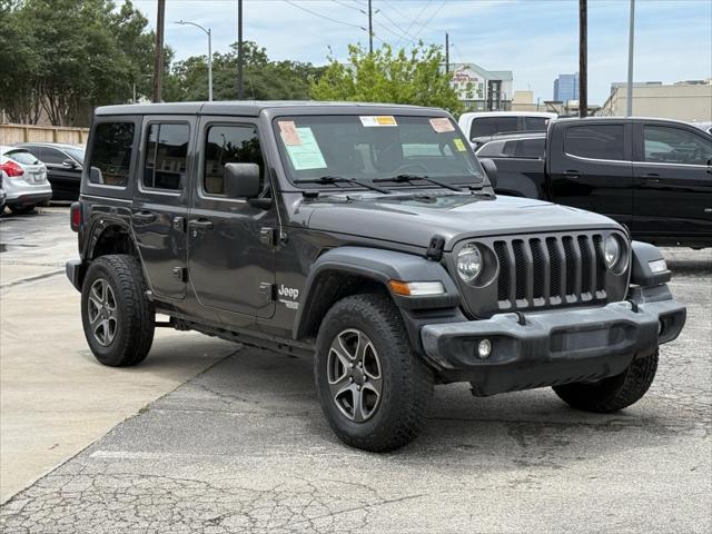 used 2019 Jeep Wrangler Unlimited car, priced at $23,000