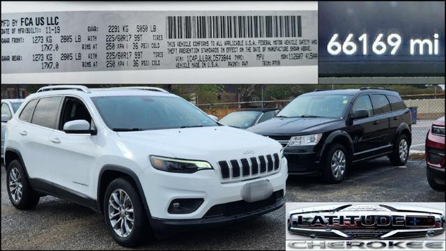 used 2020 Jeep Cherokee car, priced at $19,000