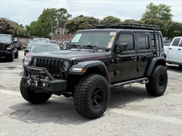 used 2018 Jeep Wrangler Unlimited car, priced at $33,500