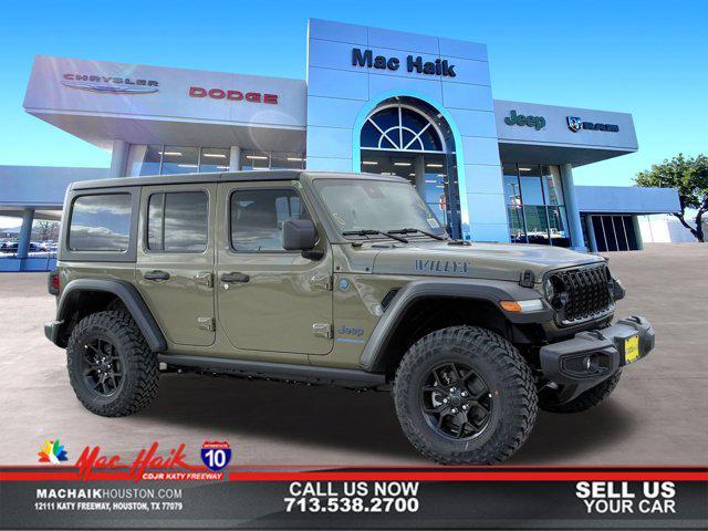 new 2025 Jeep Wrangler 4xe car, priced at $48,872