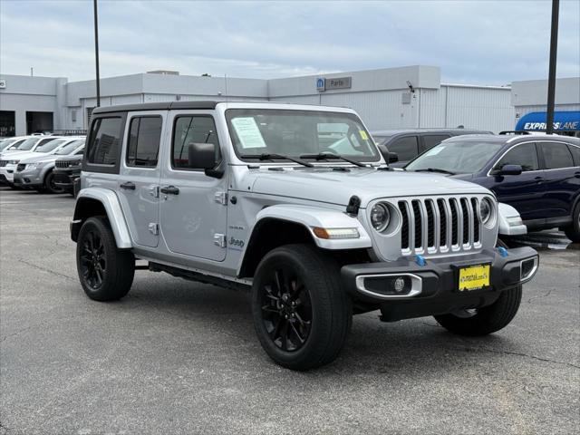 used 2023 Jeep Wrangler 4xe car, priced at $30,700