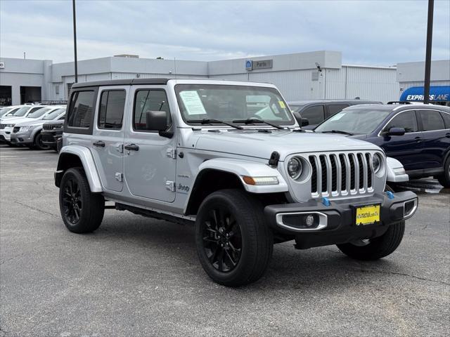 used 2023 Jeep Wrangler 4xe car, priced at $34,000