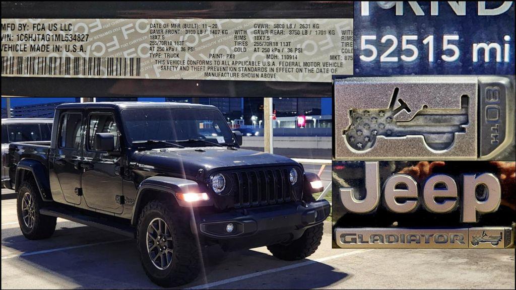 used 2021 Jeep Gladiator car, priced at $30,000