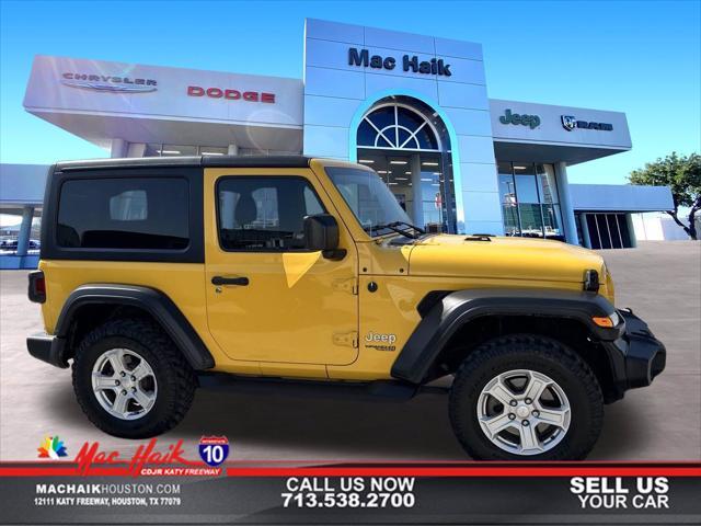 used 2020 Jeep Wrangler car, priced at $25,000