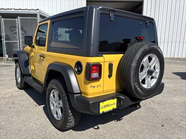 used 2020 Jeep Wrangler car, priced at $25,000